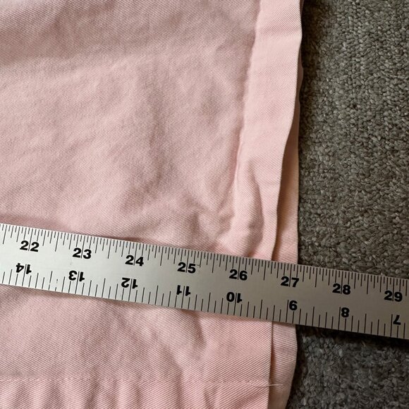 Vintage Oops California 80s Utility Pastel Pink Snap Midi Dress Women's Medium - Picture 7 of 8